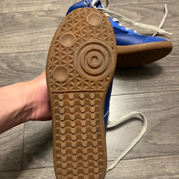 MAISON MARGIELA women’s blue high top sneakers - Picture 3 of 7